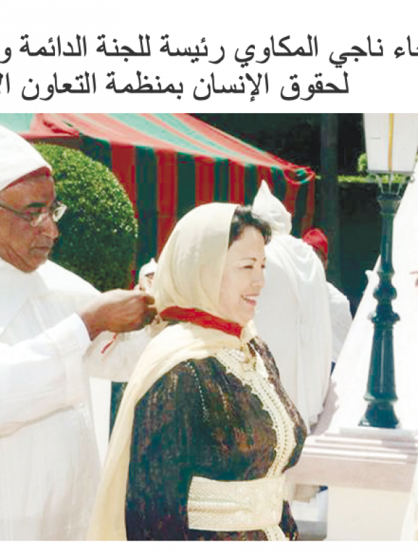 رجاء ناجي المكاوي رئيسة للجنة الدائمة والمستقلة لحقوق الإنسان بمنظمة التعاون الإسلامي