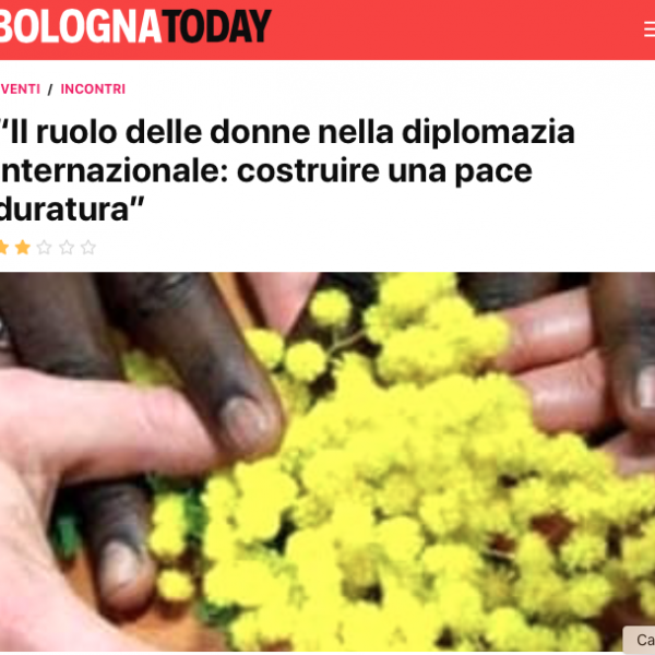 “Il ruolo delle donne nella diplomazia internazionale: costruire una pace duratura”